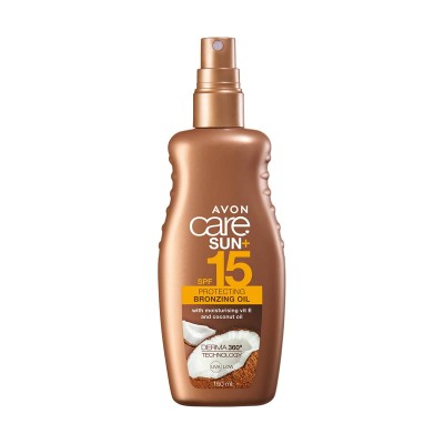 Avon Care Sun+ Óleo Bronzeador de Proteção Solar com FPS15