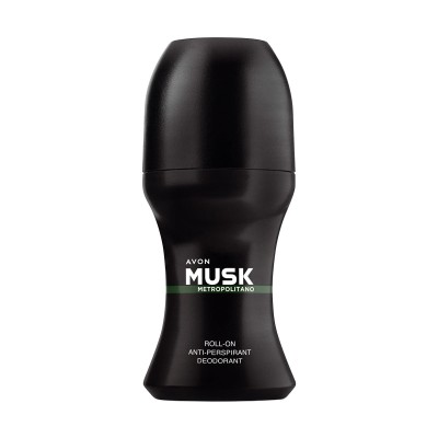 Musk Metropolitano Desodorizante Antitranspirante Roll-On